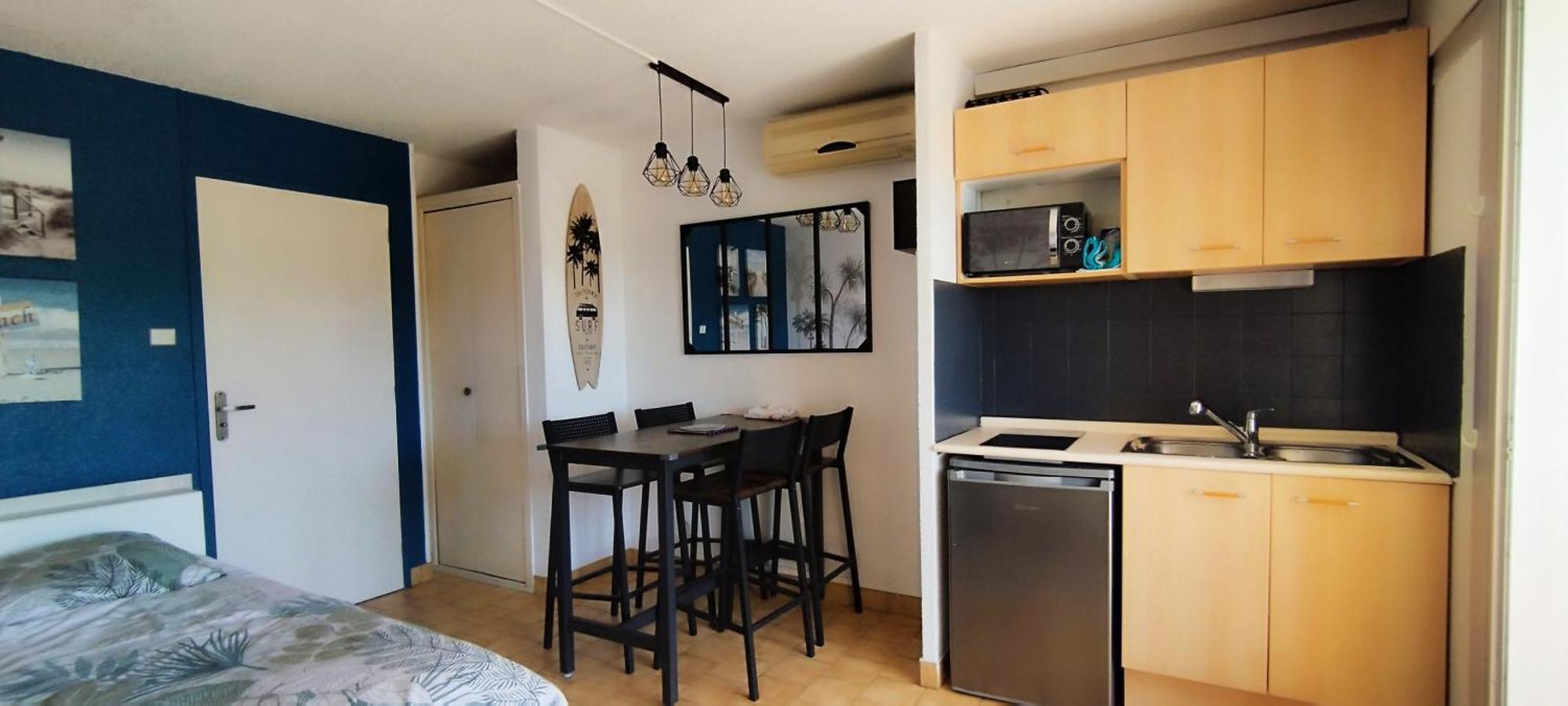 Superbe Studio Cabine, Cap D'アグド エクステリア 写真